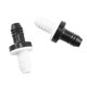 thumbnail image 2 of 6 Unids 3/8 Pulgadas 10mm Abs en Línea Válvula de Retención de Retorno de Agua Unidireccional para Gas Combustible Aire LíQuido, 2 of 5