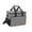 Gray, variant on Lunch Box for Men, Insulated Lunch Bag, 3 Layer Thermal Cooler with 4 Pockets & Adjustable Strap, Perfect Lunch Box for Women, Black