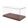 thumbnail image 2 of STARTIST 1/24 Scale Diecast Car Display Case Decorative for Toy Cars Model Collectors Brown, 2 of 7