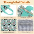 thumbnail image 4 of Corgi Dog and Flowers Insulated Lunch Bag for Women & Adults,Large Portable Soft Cooler Lunch Bag,Thermal Food Storage Tote with Pearl Cotton,8.66L,8.75x5.75x9.5 Inch, 4 of 6