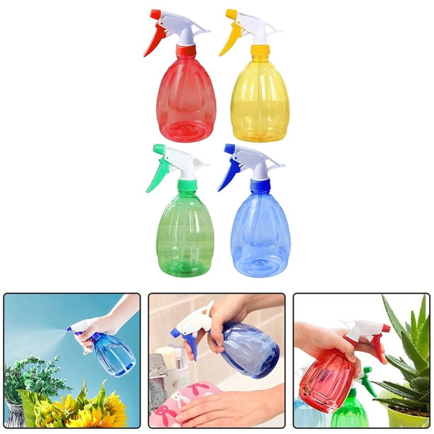 3 Pièces Bouteilles De Pulvérisation, 500ML Flacon Vaporisateur Spray Vides Bouteilles De Pompe Plastique Pour Jardin Plante Cheveux Pulverisateur Deau Transparent Blanc 91654363