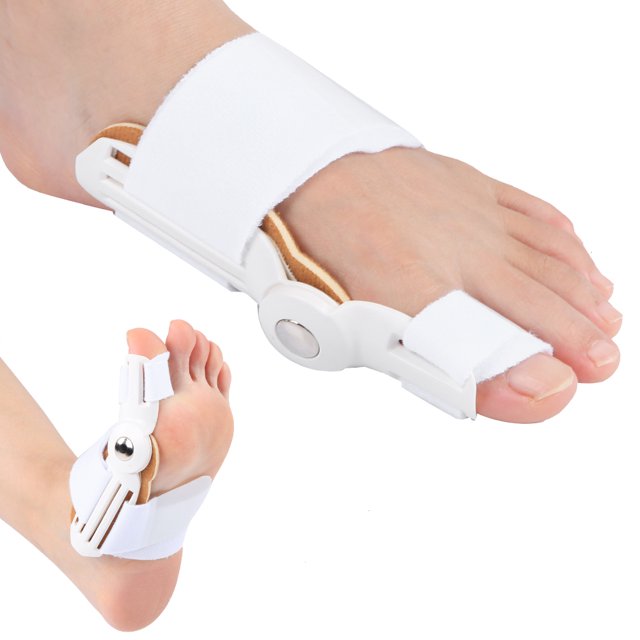 Corrector de juanetes Jadeshay 2 piezas PVC blanco