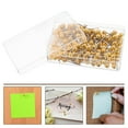 thumbnail image 2 of 200 Pcs Thumbtacks for Securing Photos Maps Decorative Items Home Use, 2 of 8