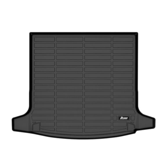 Ikon Motorsports TPE All Weather Heavy Duty Waterproof Durable Rear Trunk Tray Cargo Liner Mats Compatible with 2020-2025 Mercedes-Benz C118 CLA-Class
