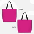 thumbnail image 2 of Balery Darkmagenta Bolsa de Mano para Mujeres con Cremallera, Bolsa de Gimnasio con Compartimentos, Bolsa para Laptop, Bolsa para Trabajo, 2 of 6