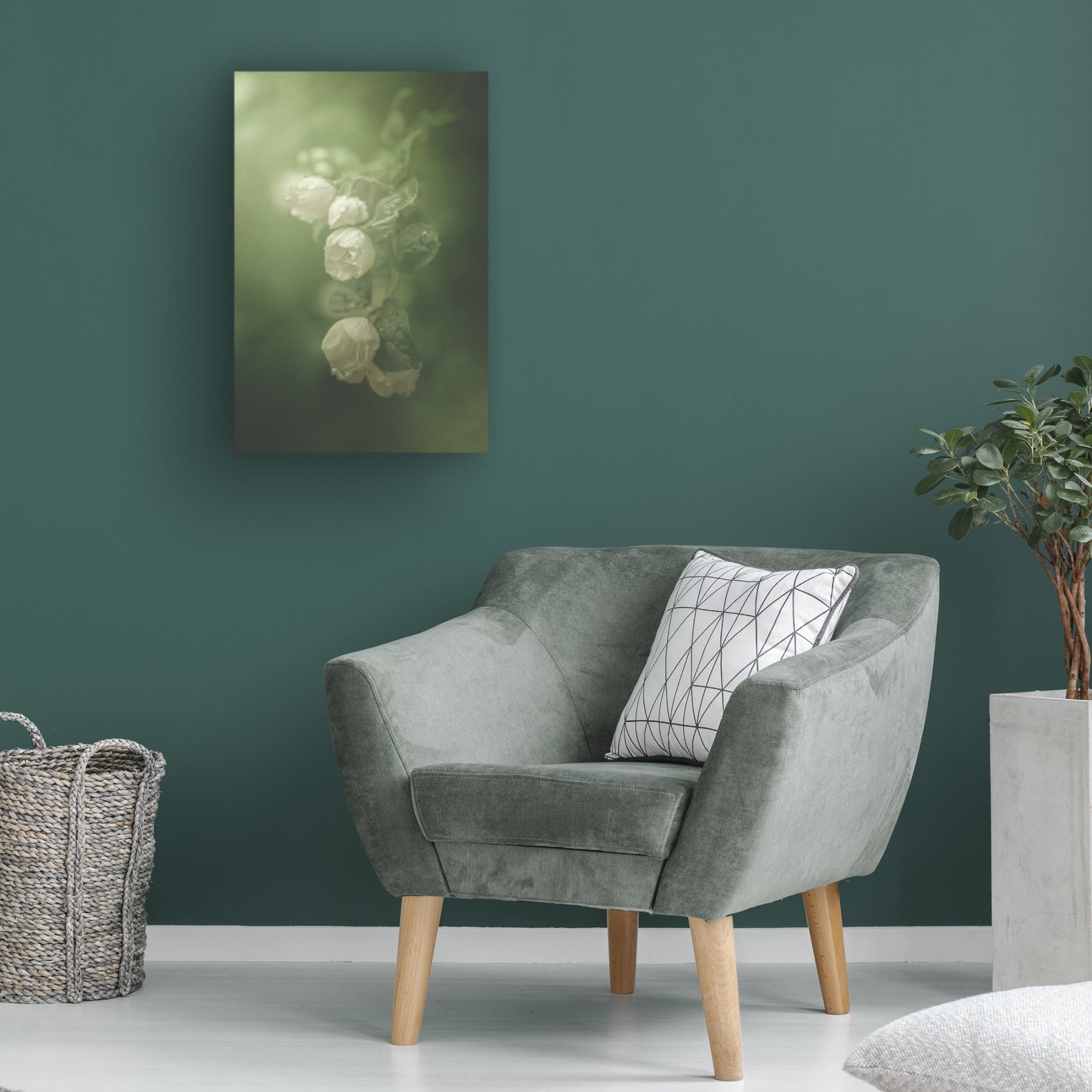 Trademark Fine Art Kristina Zvinakeviciute  Jasmine Canvas Wall Art