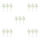 thumbnail image 3 of Plantas Artificiales Cateissary 3 Piezas Verdes Realistas, 3 of 6