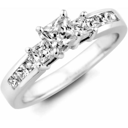 1/2 Carat T.W. Diamond 14kt White Gold Engagement Ring Set with HI/SI2 Quality Diamonds