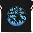 thumbnail image 4 of Inktastic Glacier National Park Montana Blue Mountains Boys or Girls Toddler T-Shirt, 4 of 5