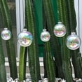 thumbnail image 4 of 30 Pcs Iridescent Ball Ornaments Clear Christmas Balls Plastic Hanging Bubble Balls for Tree Party Indoor/Outdoor Decor, 4 of 8