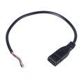 thumbnail image 6 of USB Pigtail Cable Extension Power Cord USB Female to 4Pin Bare Wire Open End Connector Line for Surveillances, 6 of 8