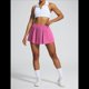 thumbnail image 4 of Faldas de Tenis Plisadas con Pantalón Corto Interior, Faldas Pantalón de Golf de Cintura Alta para Mujer con Bolsillos, Faldas Pantalón Deportivas Polvo Cosmos L, 4 of 7