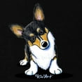 thumbnail image 3 of CafePress - Kiniart Tricolor Corgi Sweatshirt (Dark) - Classic Crew Neck Sweatshirt, 3 of 4