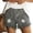 *Gray, variant on ClodeEU Women's Distressed Denim Shorts ,Trendy Casual Summer Jean Shorts Black,Womens Plus XXXL