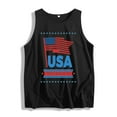 thumbnail image 3 of HaoXianJian Womens Tank Top Sleeveless Crew-Neck Patriotic Tees 1776 4th of July T-Shirts Summer Top for Women 2025 Graphic Tees Top Blouses for Women Lightweight Going Out Top S-XXL, 3 of 4