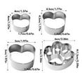 thumbnail image 7 of Shoreew Dog Cookie Cutter Set with PVC Top Dog Bone & Paw Print Cookie Cutters Cute Animal Biscuit Cutter Pet Treat Mold, 7 of 7