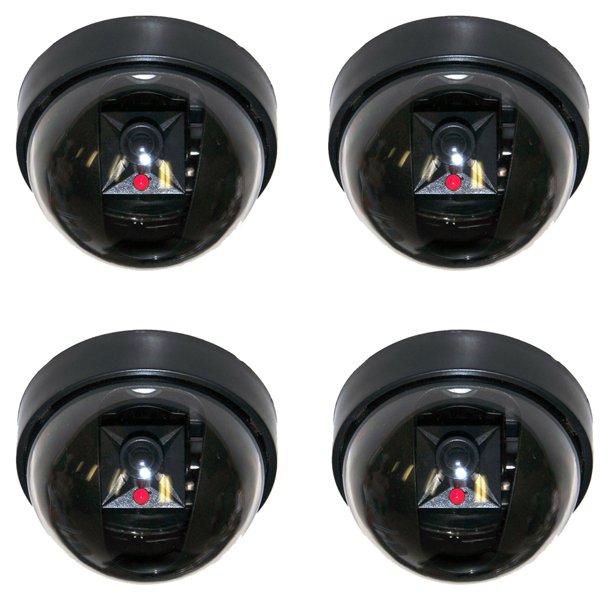 VideoSecu 4 Pack Dummy Fake Infrared IR LED Imitation Simulated Indoor