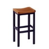 Home Styles Parker 29 in. Backless Wood Bar Stool