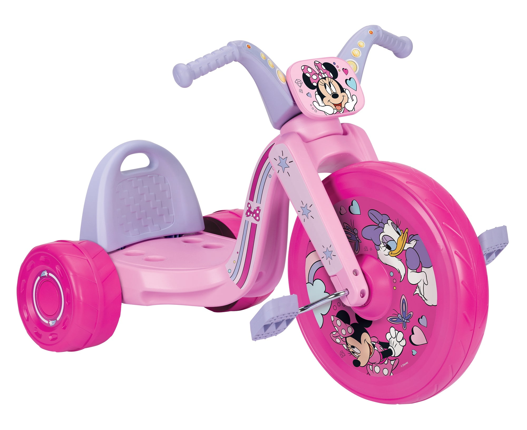 Fly Wheels Minnie Mouse Tricycle with 15 inch Front Wheel with Light Child Age 3 to 7 Years