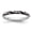 Black, variant on 925 Sterling Silver Orange Enamel Ring for Women Size- 10
