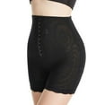 thumbnail image 3 of Defitshape Women's Tummy Control Shaper High Waisted Shapewear Firm Sexy Wedding Spandex Mesh Extra Firm Body Shaper Black 4, 3 of 4