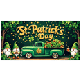 thumbnail image 6 of LUUFILx St. Patrick's Day Background Gnome Backdrop Party Supplies Decorations Banner Photography Props Festival Celebration Decor, 6 of 9