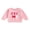Pink A, variant on BABAMOON Infant Toddler Baby Girls Valentine's Day Sweatshirt Long Sleeve Letter Embroidery Pullover Tops
