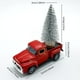 thumbnail image 5 of Estatua de árbol de Navidad con forma de camión, figura navideña, decoración para pasillo, manualidades, oficina. Árbol de plata, 5 of 9