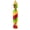 GOLD, variant on Stripe Wrapped Candy - 1 Ornament 4.5 Inch, Glass - Sweets Ornament Christmas 14149.14216 GOLD