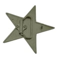 thumbnail image 2 of Men Women Star Belt Buckle Silver Chrome Rhinestones Metal Limited Stock, 2 of 2