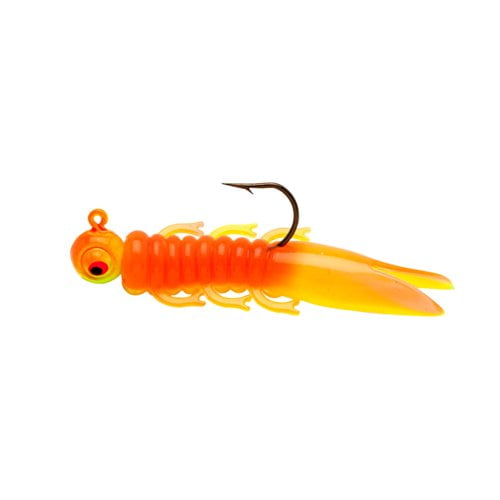 2 in ASSORTED COLORS 4 RIGGED Lindy Watsit Grub Bodies 