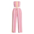 thumbnail image 4 of No Boundaries Scarf Top and Beach Pants Set, 2-Piece, Women's XXS-XXL, 4 of 4