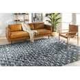 thumbnail image 2 of BoutiqueRugs Lambsburg Contemporary Area Rug - Blue, Charcoal, Dark Brown - 8' x 10', 2 of 9