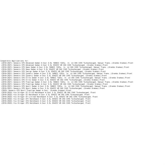 R1 Concepts Front Brake Rotor Kit