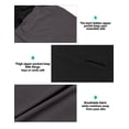 thumbnail image 5 of Little Donkey Andy Women's Quick Dry Capri 3/4 Hiking Lightweight Stretch Water-Resistant Pants Golf Casual Black M, 5 of 7