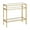 Gold, variant on Evelyn&Zoe Sivil 24" Wide Rectangular Side Table, Brass