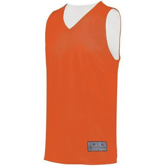 Augusta Tricot Mesh Reversible Jersey 2.0 161 Orange/White M