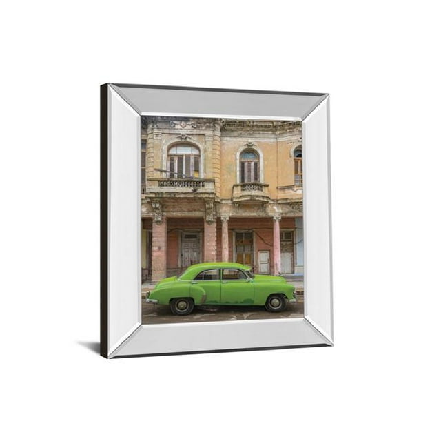 Art 8466MF Classy 22 x 26 Po Classique Havane par Alan Copson Miroir Imprimé Mural Encadré Art