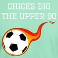 thumbnail image 3 of CafePress - Chicks Dig The Upper 90 T Shirt - Men's Classic Graphic Cotton T-Shirt, 3 of 4