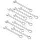 thumbnail image 2 of Rankomu Llave de Trinquete de Mano de Doble Cabeza de Acero Cromo-Vanadio, 10PCS 18mm, Marca, 2 of 14
