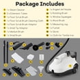 thumbnail image 4 of Gymax 1800W Multi-Purpose Steam Cleaner w/ Trigger Lock Wheels & 61 OZ Water Tank, 4 of 10