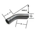 thumbnail image 2 of Steel Mandrel Bend Long Exhaust Pipe, 30 Degree, Pair, 3 Inch O.D., 2 of 4