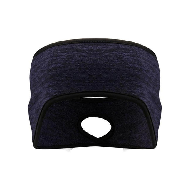 kurtrusly Cache-Oreilles pour Femmes Confortables Couvre-Oreilles Simples Bandeau Chaud pour Adultes Cache-Oreilles pour Usage Extérieur Bleu Marine