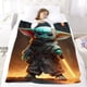 thumbnail image 5 of Bebé Yoda anti-pilling, suave, ligera, esponjosa y acogedora de lujo para hogar y cocina – Perfecta para niños y adultos,150X200cm, 5 of 6