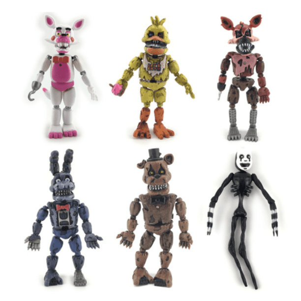 fnaf 6 action figures