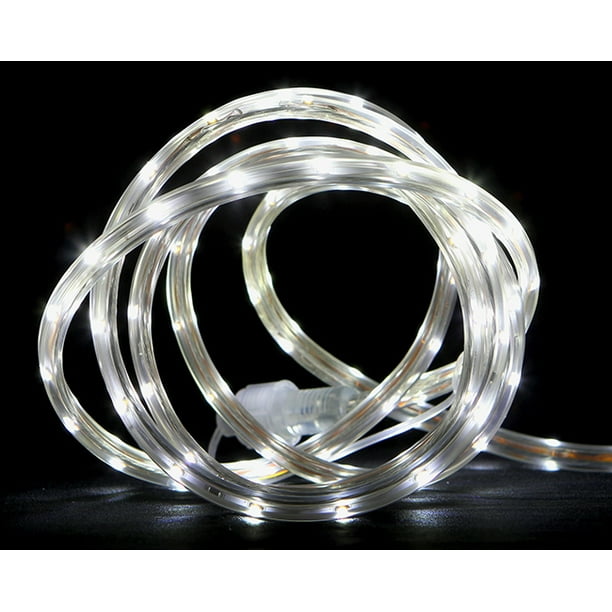 30' Pure White LED Indoor/Outdoor Christmas Linear Tape Lighting