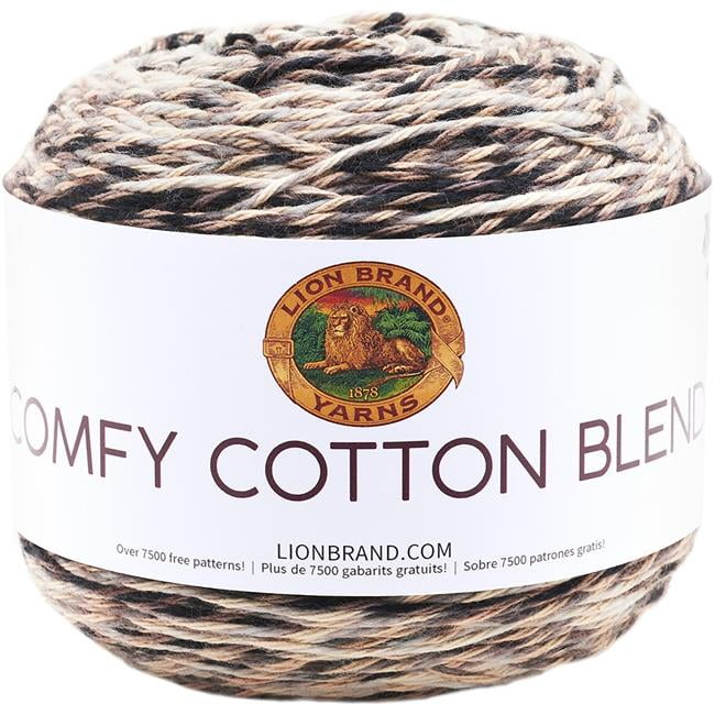 Lion Brand Comfy Cotton Blend YarnCool Night