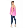 thumbnail image 3 of Blusa fresca sin manga Roman Fashion /Juvenil, 2970 (Rosa) rosa M, 3 of 6