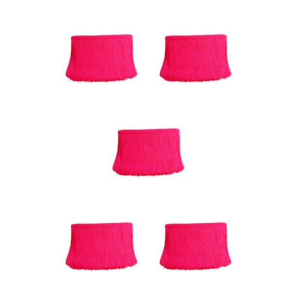 Minnieouse Borde de flecos de poliéster para manualidades y costura: elija una variedad de estilos Artesanía Ropa de bricolaje Polvo Type2 NO2