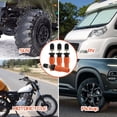 thumbnail image 4 of AUTOXBERT  4PCS 10-30 PSI Adjustable Tire Deflator Air Down Tool offroad accessories 4 X 4 Orange, 4 of 10